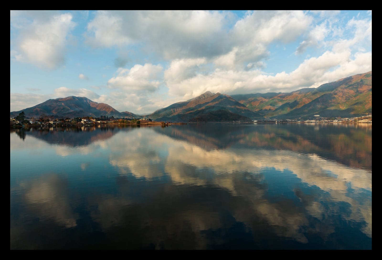 Lake Reflection, Japan