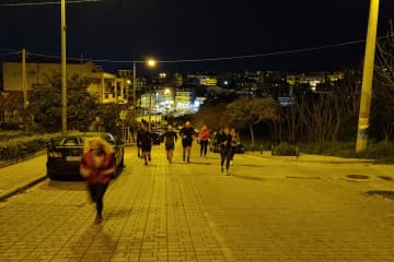 Νυχτερινή Προπόνηση στην Άνω Πόλη