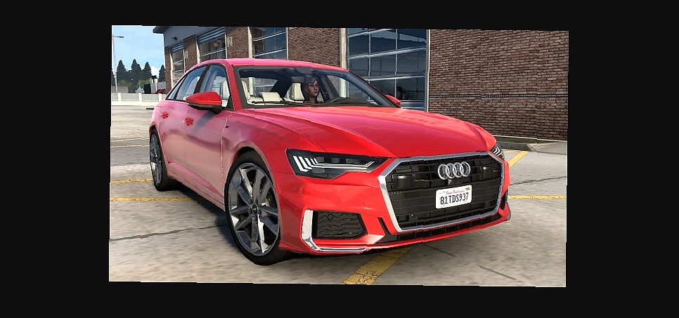 МОД AUDI A6 55 TFSI 2020 v2.9 ДЛЯ EURO TRUCK SIMULATOR 2