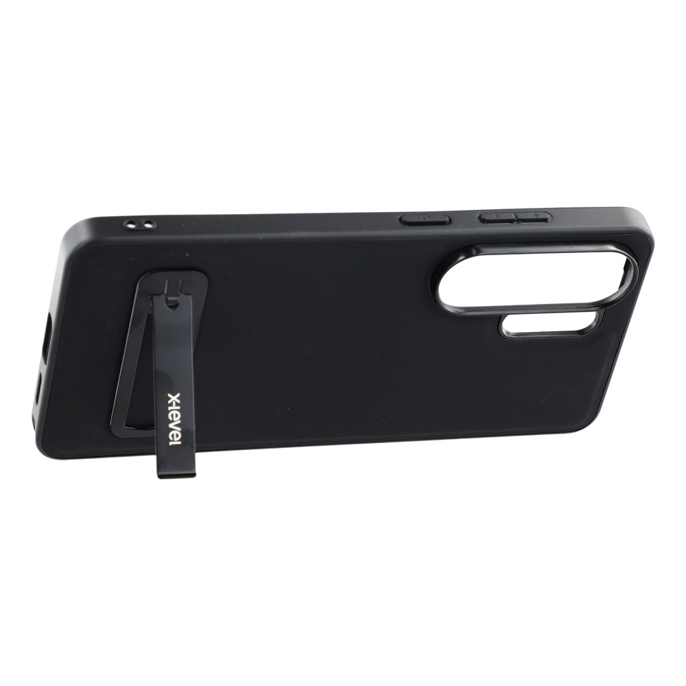 SS Gxy S26 Ultra - X-LEVEL Leather Coated Black - 3