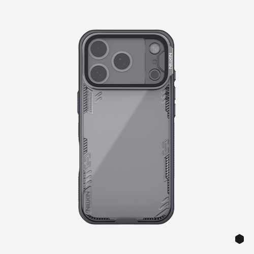 iPhone 17 Pro Max - NILLKIN Iceblade Prop Case Transparent Lens Dark Night Black