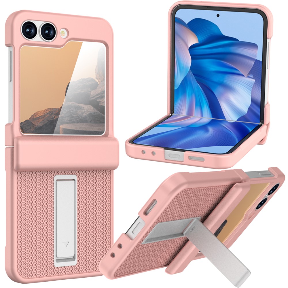 Samsung Galaxy Z Flip 7 FE - GW182 Kickstand Case Pink
