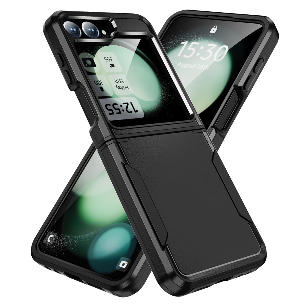 Samsung Galaxy Z Flip 7 FE - Drop Protective Military Black