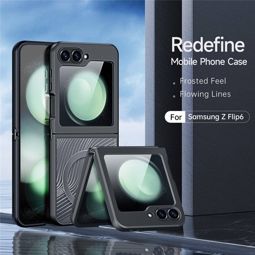 Samsung Galaxy Z Flip 7 FE - DUX DUCIS Aimo Series Black - 5