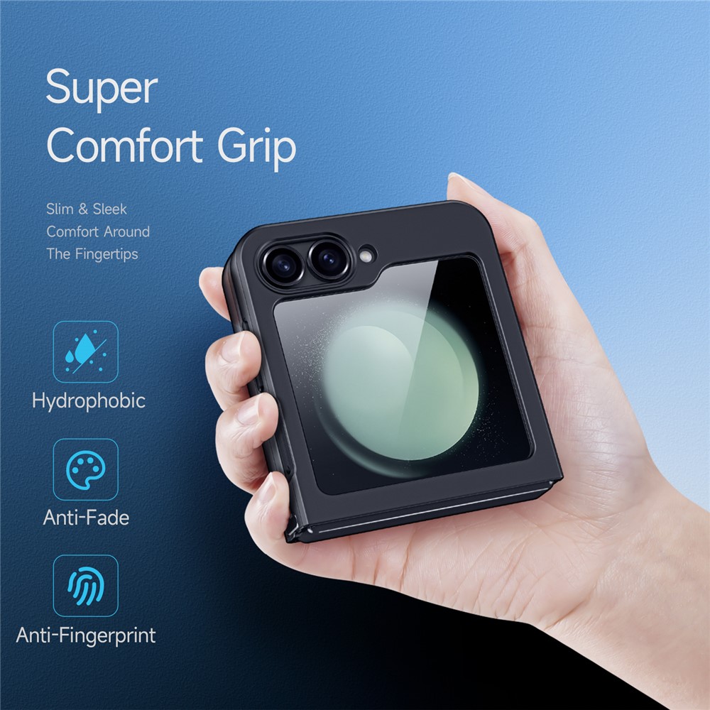 Samsung Galaxy Z Flip 7 FE - DUX DUCIS Aimo Series Black - 6