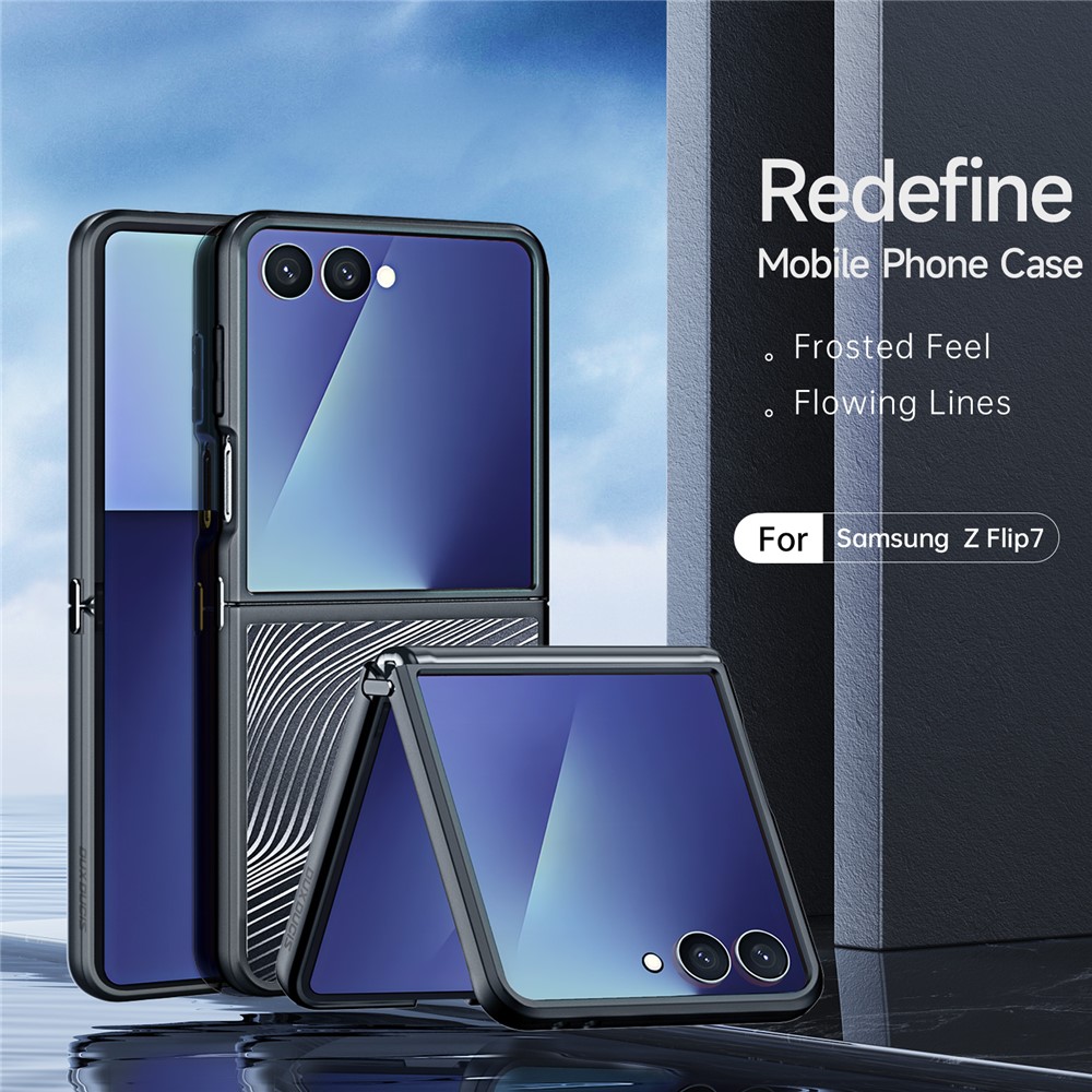 Samsung Galaxy Z Flip 7 - DUX DUCIS Series Aimo Black - 3