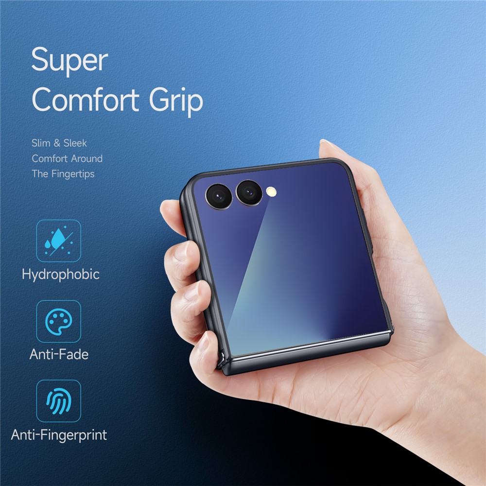 Samsung Galaxy Z Flip 7 - DUX DUCIS Series Aimo Black - 4