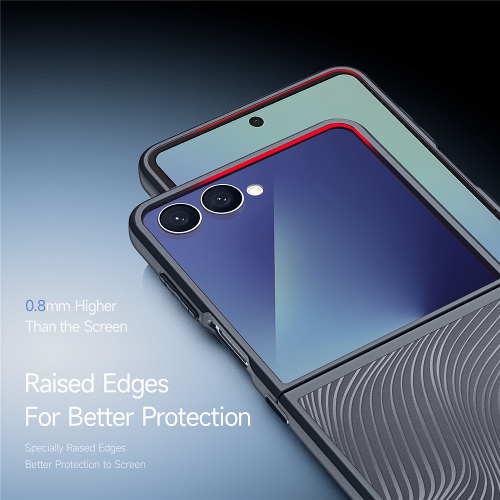 Samsung Galaxy Z Flip 7 - DUX DUCIS Series Aimo Black - 6