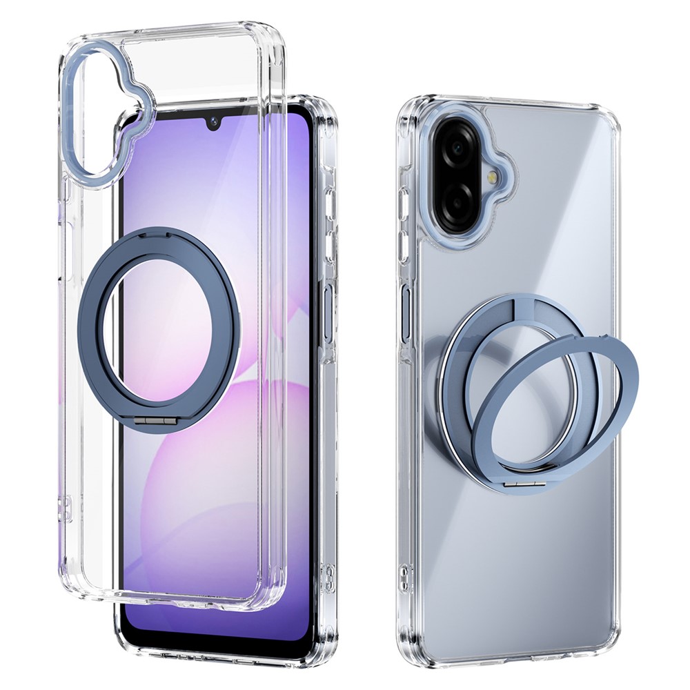 Samsung Galaxy A07 - ABEEL Magnetic Rotating Shockproof Baby Blue