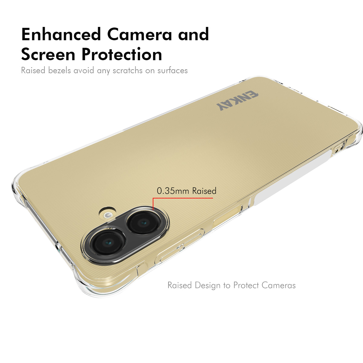 Samsung Galaxy A07 - ENKAY TPU Transparent - 3