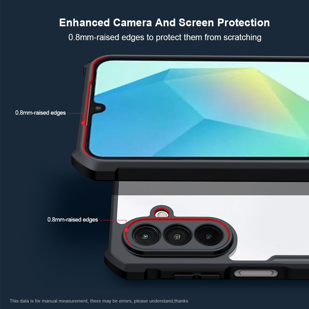 Samsung Galaxy A17 - XUNDD Acrylic Clear Black - 4