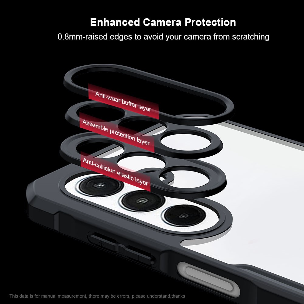 Samsung Galaxy A17 - XUNDD Acrylic Clear Black - 5