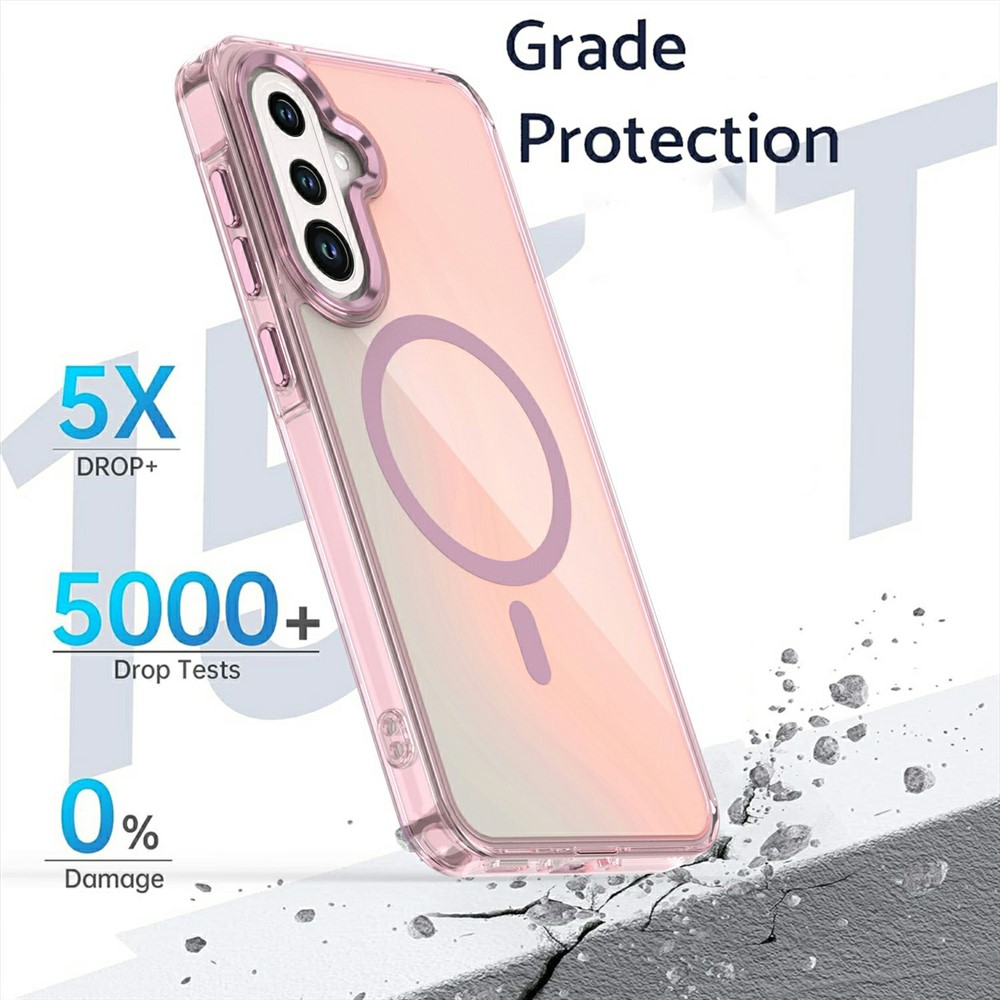 Samsung Galaxy A17 - TPU Magnetic Case Purple - 2