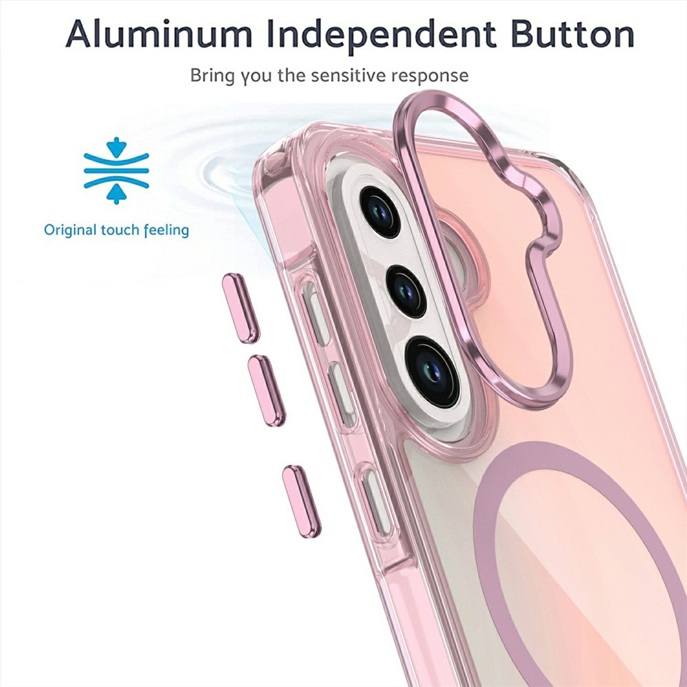 Samsung Galaxy A17 - TPU Magnetic Case Purple - 3