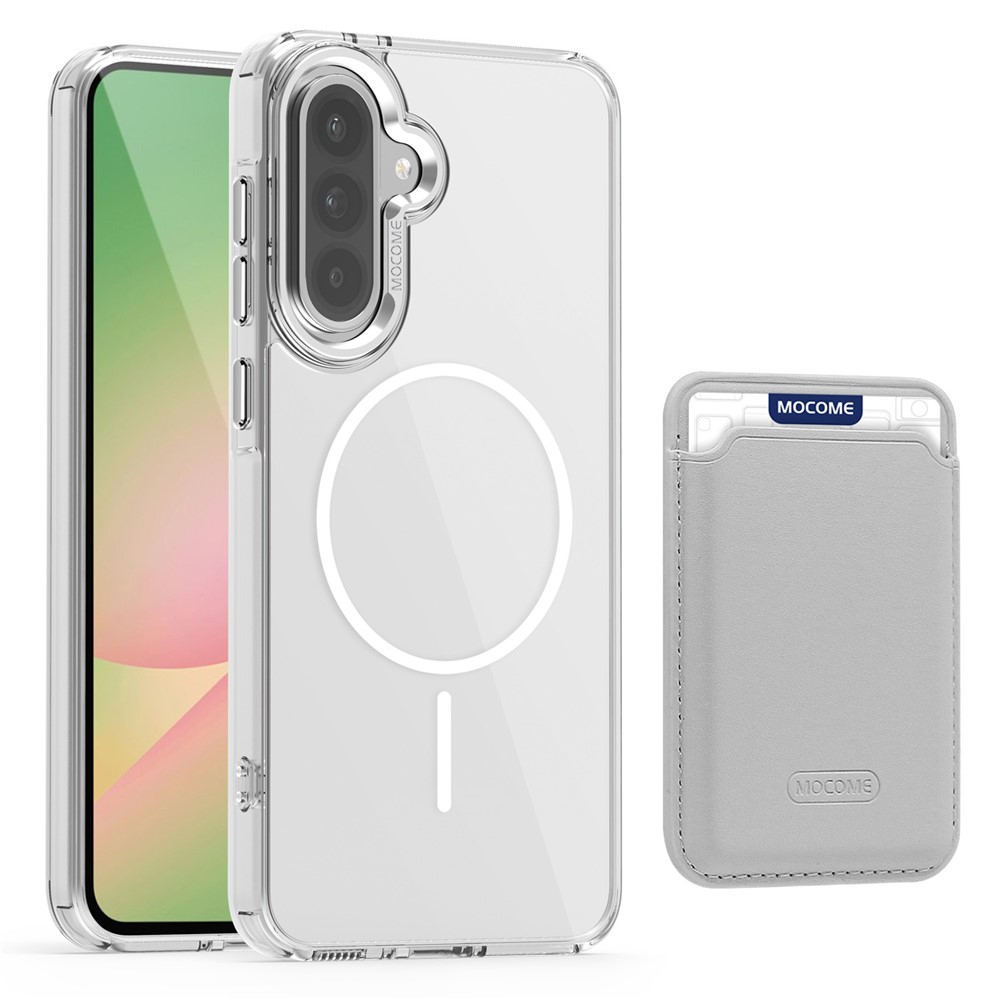 Samsung Galaxy A56/A36 - Hard Case With Wallet White