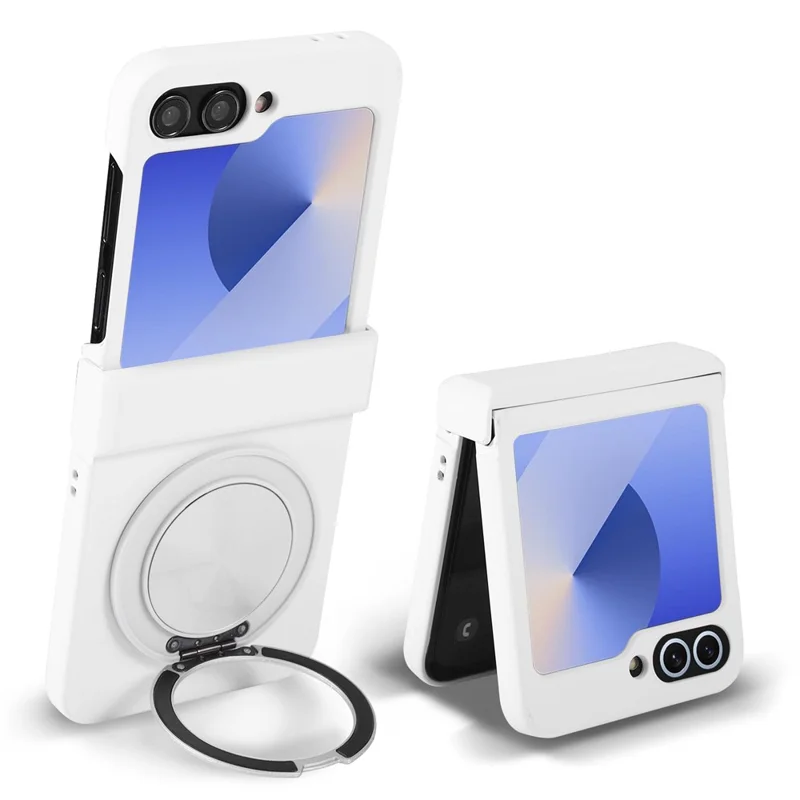 Samsung Galaxy Z Flip 7 - Kickstand Electroplated White