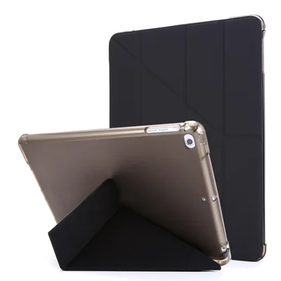 iPad 9.7 2017/2018 - Deformable Stand Leather Black