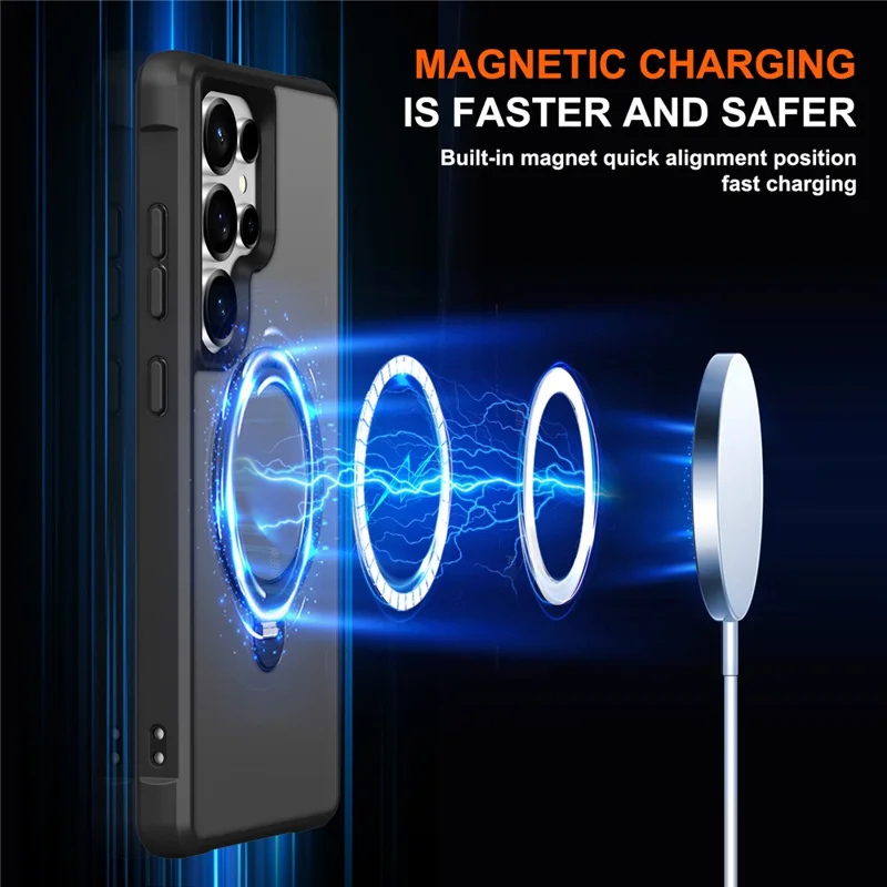 Samsung Galaxy S25 Ultra - Magnetic Shockproof Black - 4