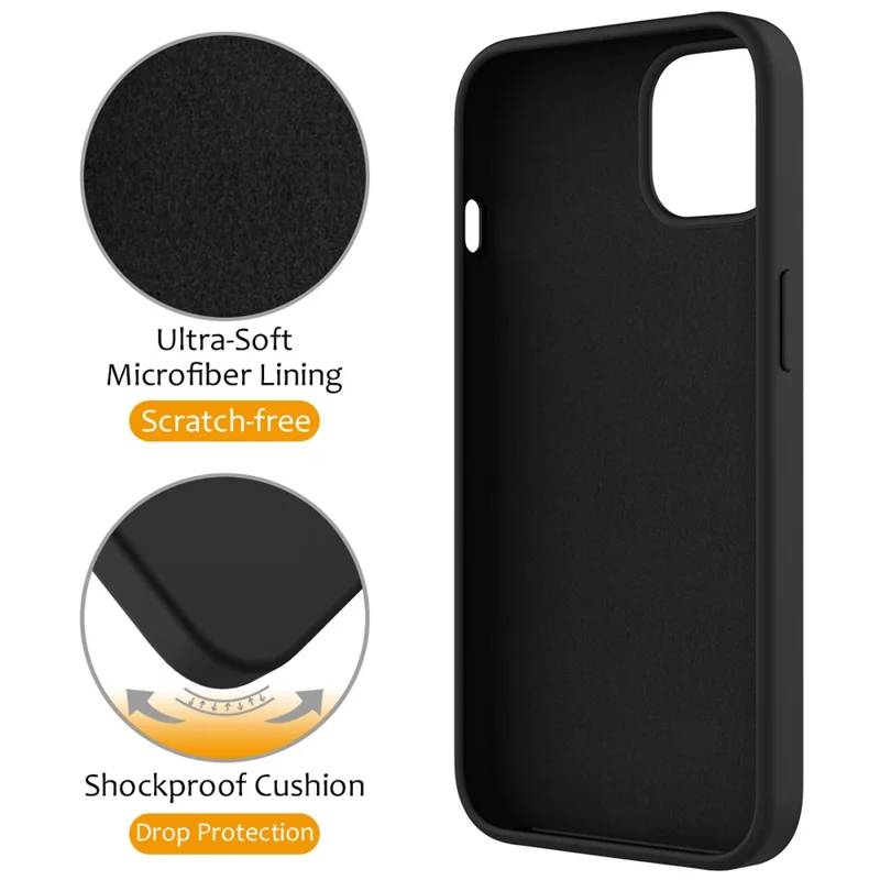 iPhone 11 - Magnetic Silicone Drop-Proof Black - 5