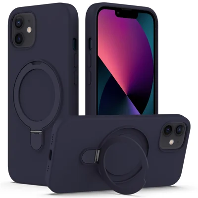 iPhone 11 - Magnetic Silicone Drop-Proof Midnight Blue