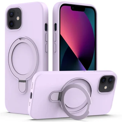 iPhone 11 - Magnetic Silicone Drop-Proof Purple