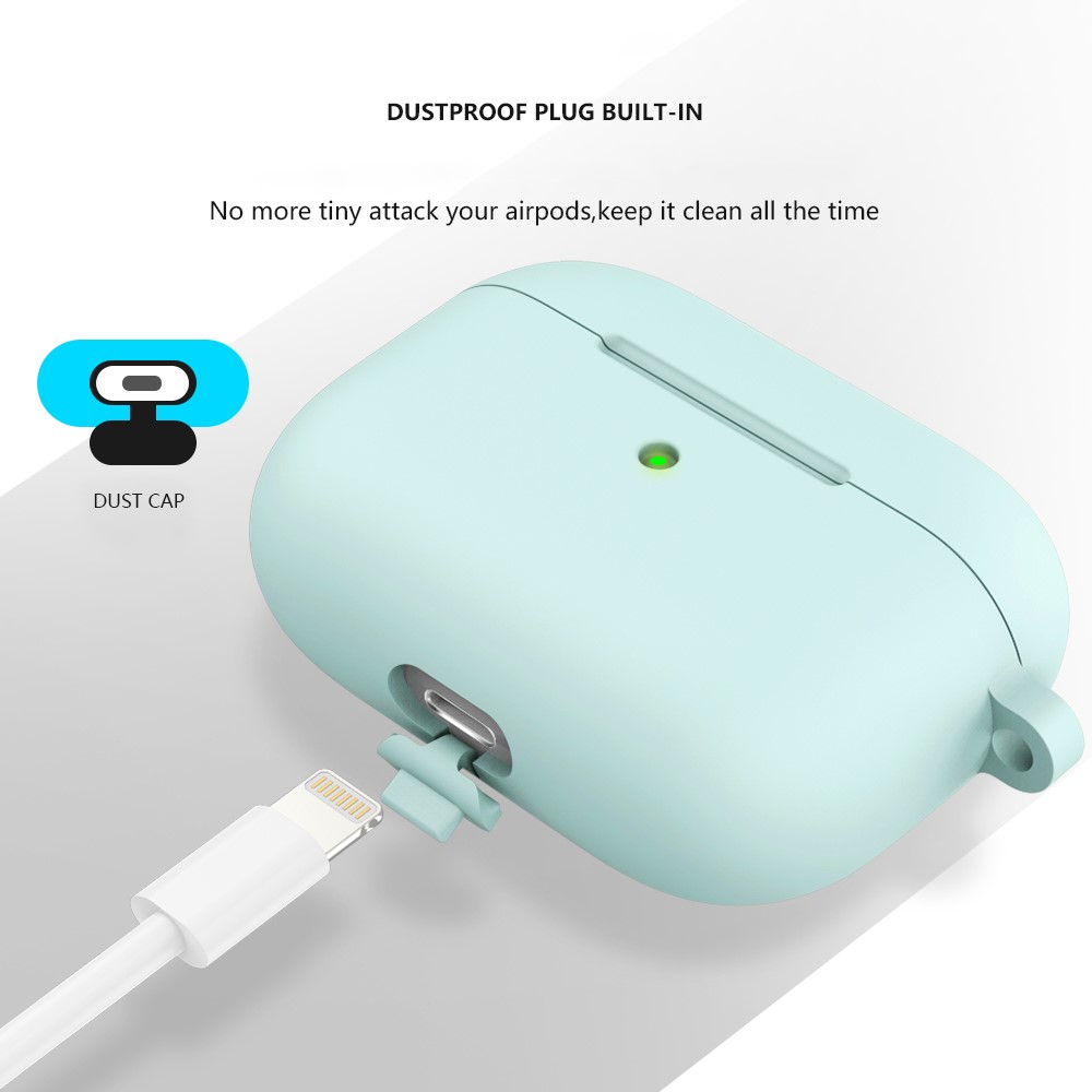 Apple AirPods 3 - Silicone Cover Light Green - 4