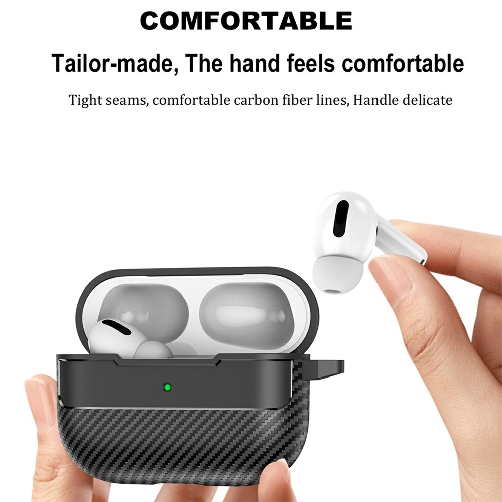 Apple AirPods Pro 3 - Carbon Fiber Transparent - 4
