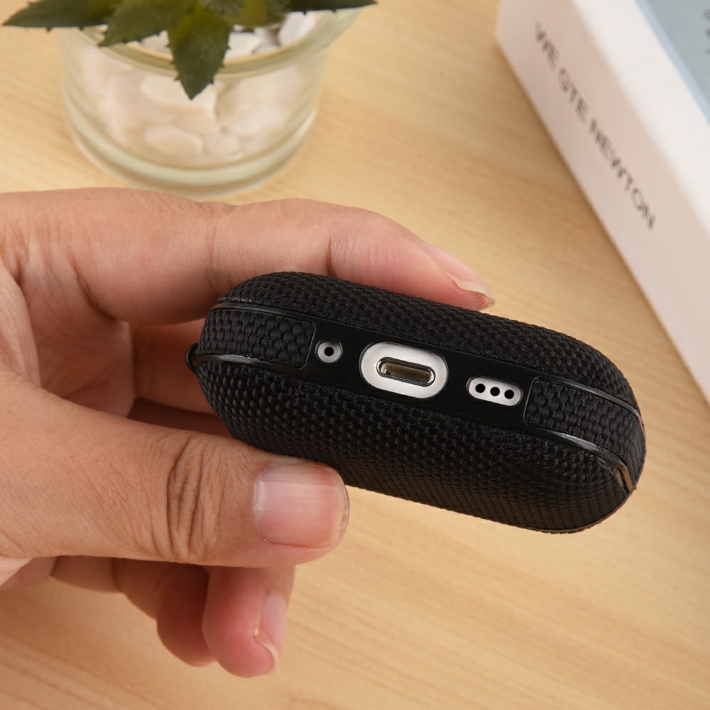 Apple AirPods Pro 3 - Case Nylon With Hanging Buckle Blue - 3