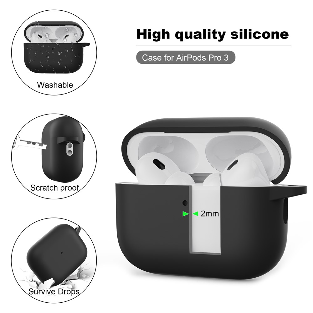 Apple AirPods Pro 3 - Silicone Cover Mint Green - 3