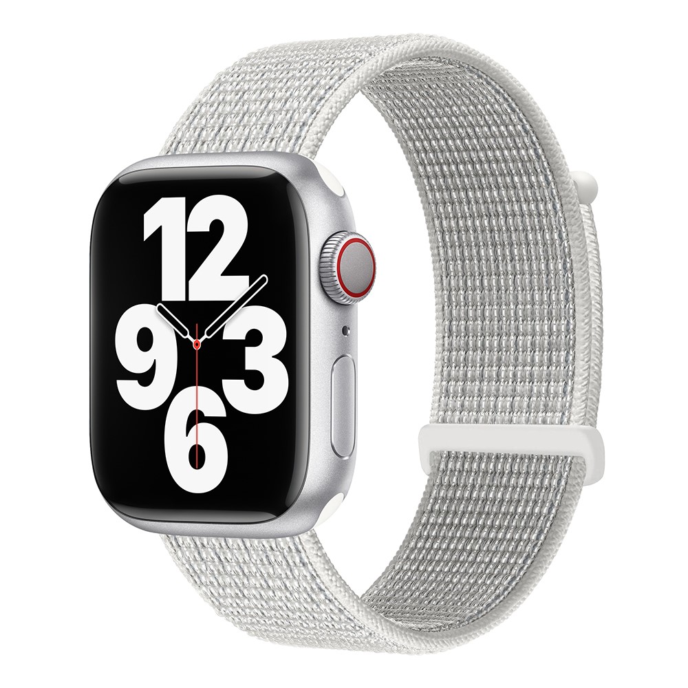 Apple Watch 41/42mm - KALEBOL Nylon Strap Reflective White - 2