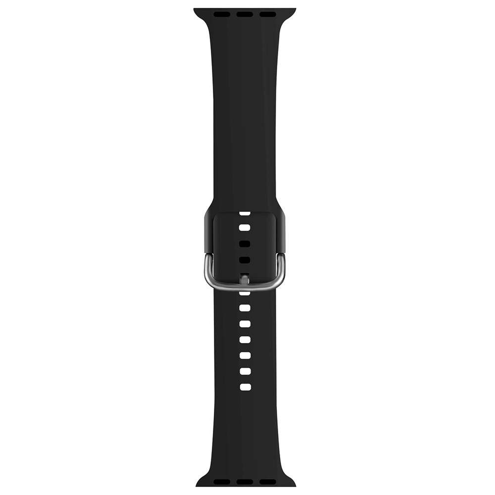 Apple Watch 41/42mm - KALEBOL Silicone Strap Black - 2