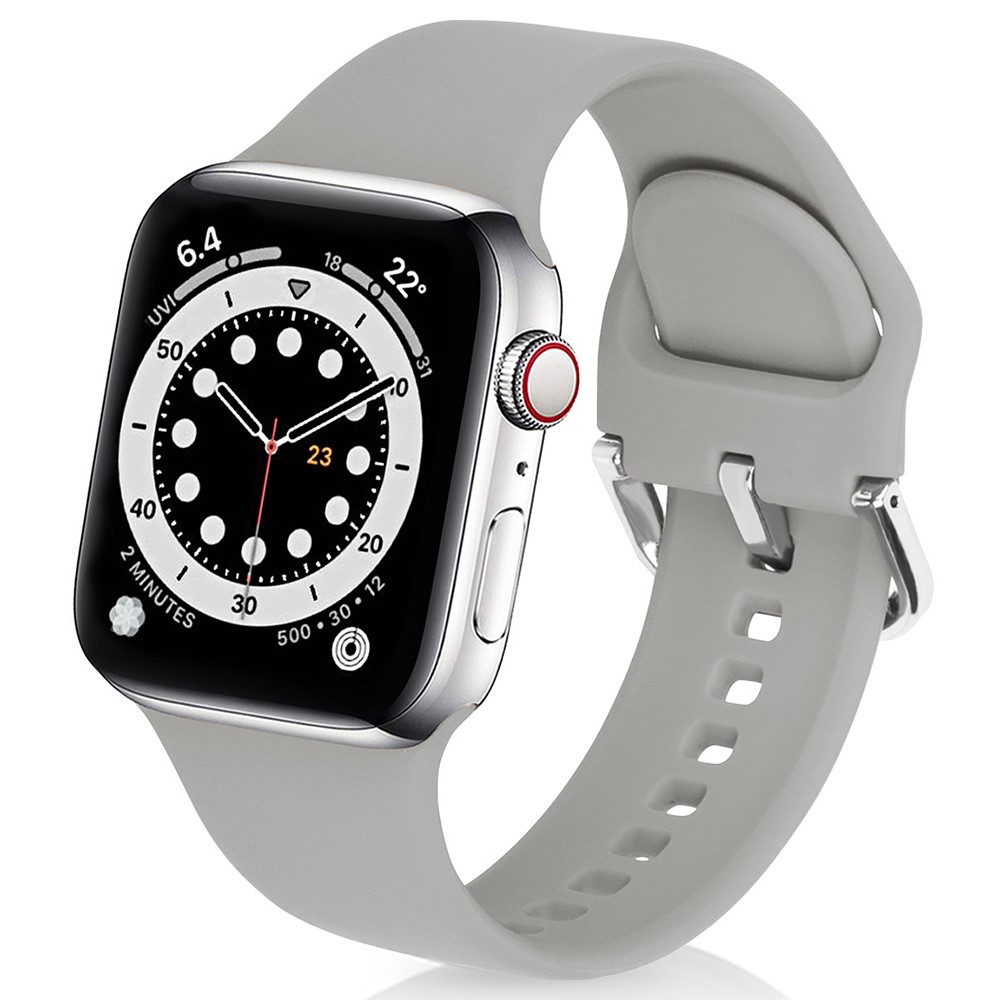 Apple Watch 41/42mm - KALEBOL Silicone Strap Grey - 3