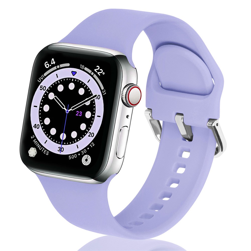 Apple Watch 41/42mm - KALEBOL Silicone Strap Light Purple - 2