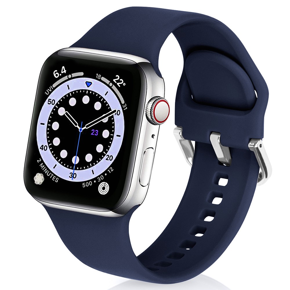 Apple Watch 41/42mm - KALEBOL Silicone Strap Midnight  Blue - 3