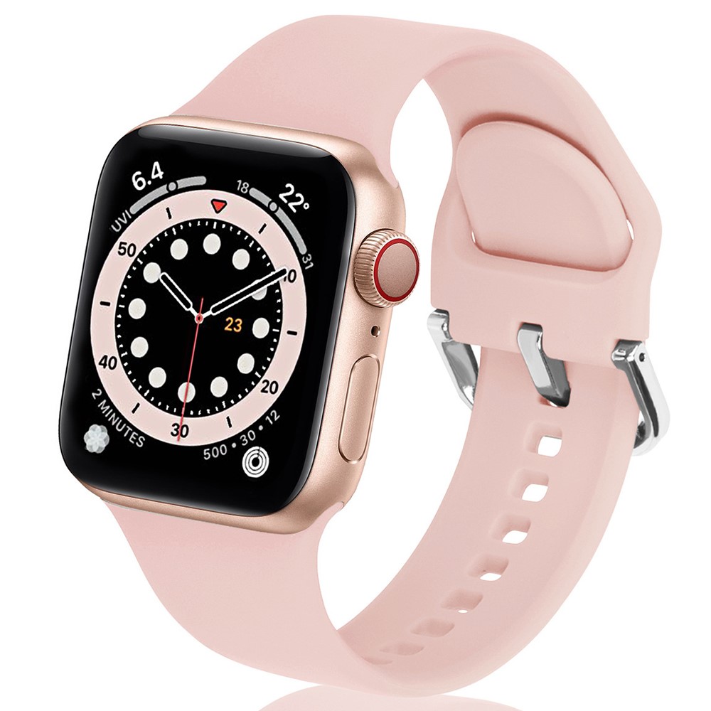 Apple Watch 41/42mm - KALEBOL Silicone Strap Pink - 3