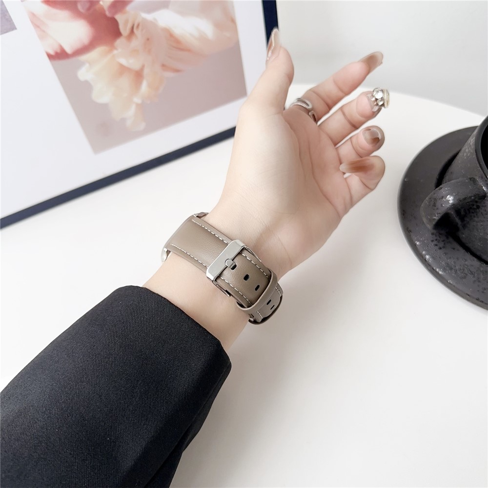 Apple Watch 41/42mm - Leather Strap Dark Brown - 5