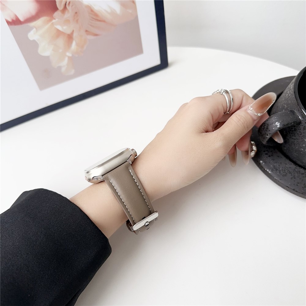 Apple Watch 41/42mm - Leather Strap Midnight Blue - 4