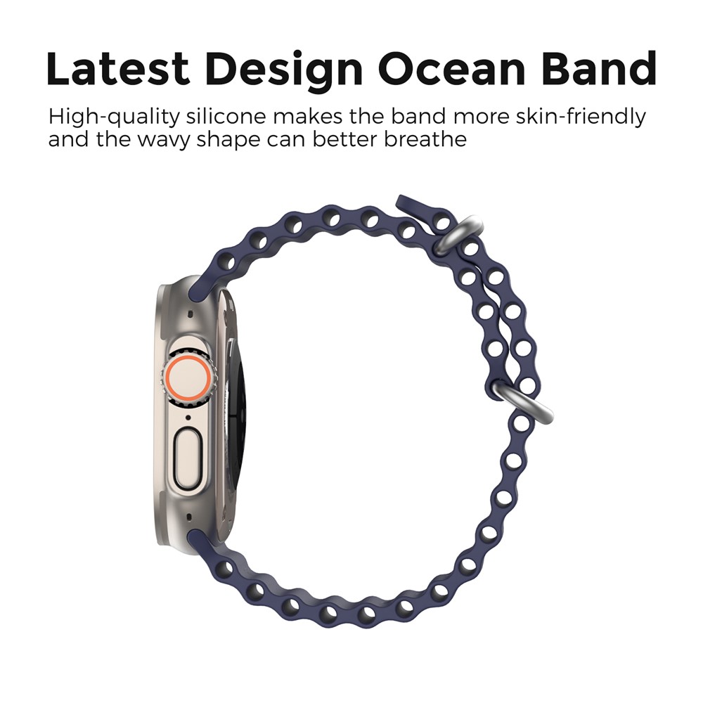 Apple Watch 41/42mm - Ocean Band Midnight Blue - 3