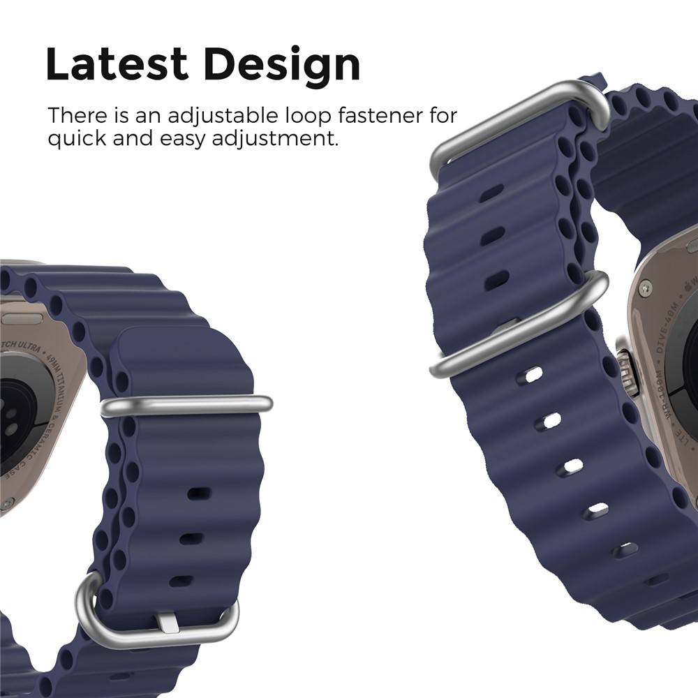 Apple Watch 41/42mm - Ocean Band Midnight Blue - 4