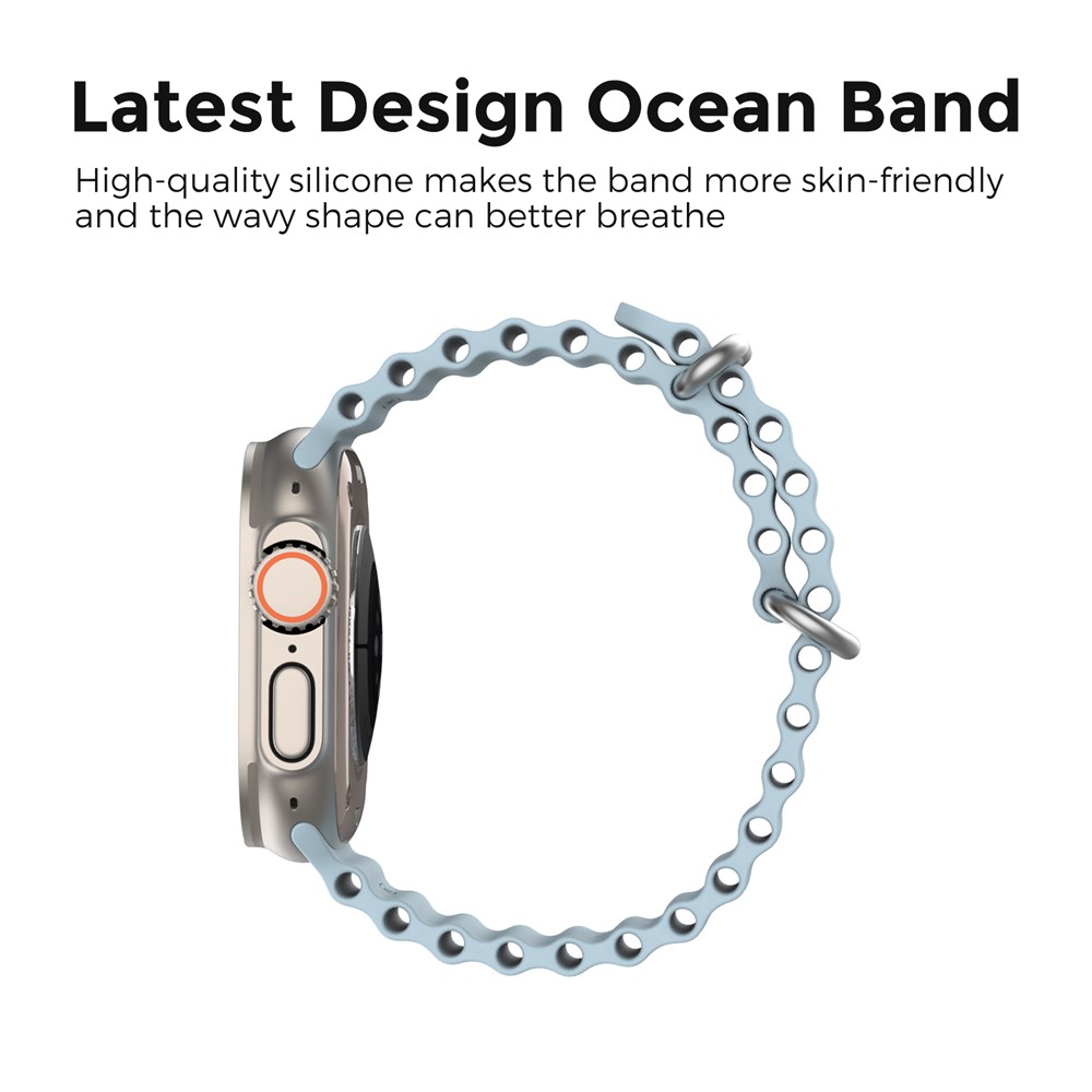 Apple Watch 41/42mm - Ocean Band Sky Blue - 3