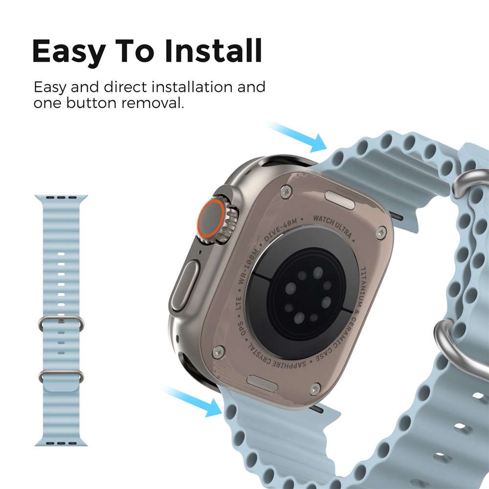 Apple Watch 41/42mm - Ocean Band Sky Blue - 5