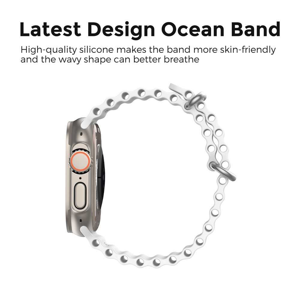 Apple Watch 41/42mm - Ocean Band White - 3