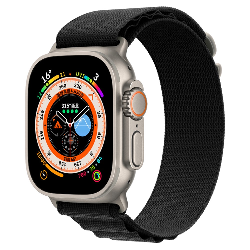 Apple Watch 45/49mm - Alpine Loop Black - 2
