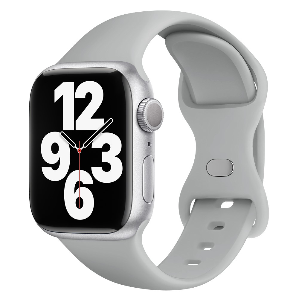Apple Watch 46/49mm - KALEBOL Silicone Strap Grey - 2