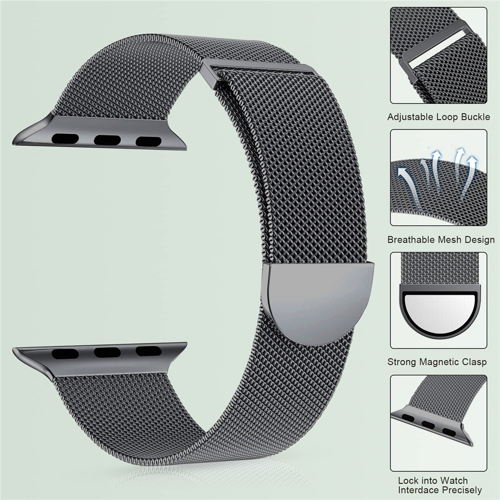 Apple Watch 46/49mm - Milanese Tarnish - 3