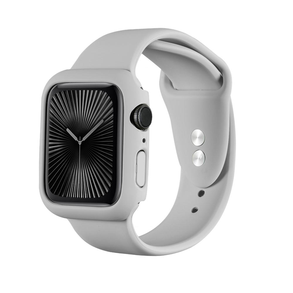 Apple Watch Series10/11 42mm - Case Rubberized Grey - 5