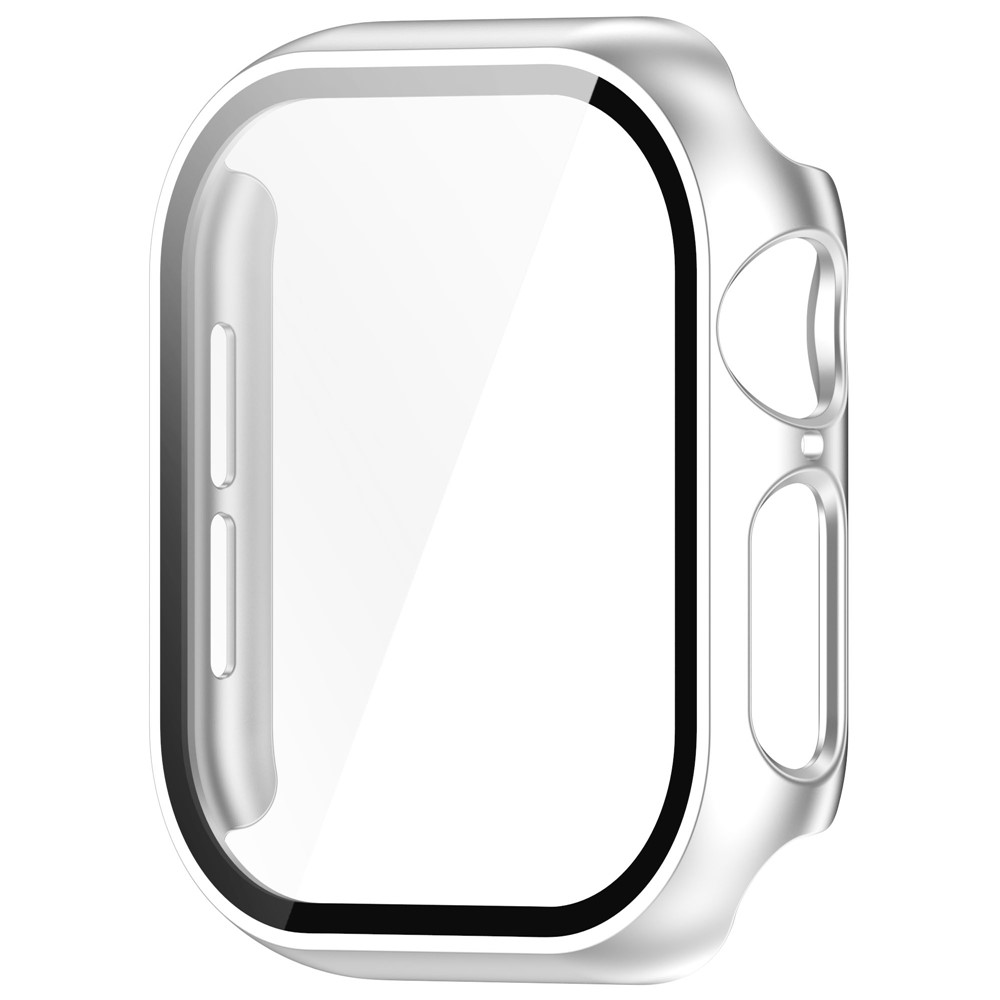 Apple Watch Series10/11 42mm - Hard Case With Tempered Glass Silver - 2