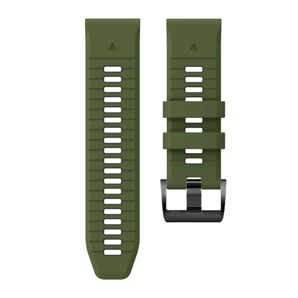 Garmin - Fenix 7X/7X Pro Dual Color Sport Strap Army Green Black - 4