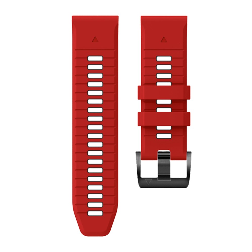 Garmin - Fenix 7X/7X Pro Dual Color Sport Strap Red Black - 4