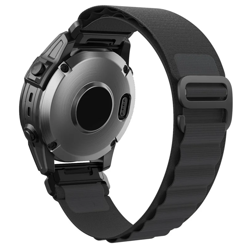 Garmin - Fenix 7X/7X Pro Nylon Strap Black - 2
